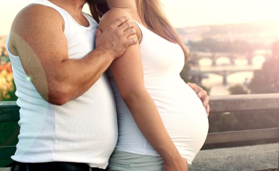 אישה בהריון